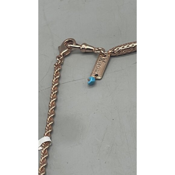 Mariana Gold-Tone Nautical Pendant Necklace Chain Starfish Key Charms READ NEW - Picture 4 of 7